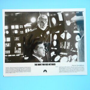 Sean Connery Hunt For Red October Movie VTG Press Photo Submarine Alec Baldwin